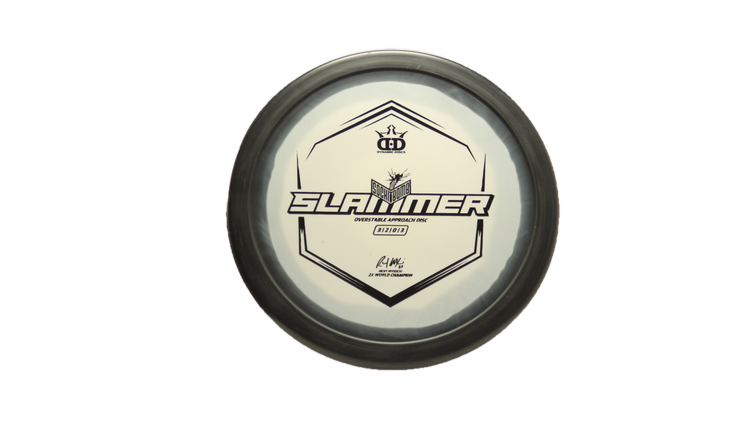 Dynamic Discs Ignite Stamp V3 Classic Supreme Orbit Sockibomb Slammer Putter Front View