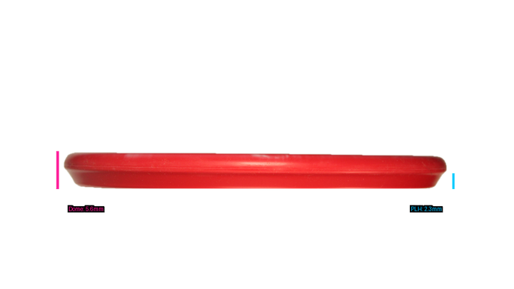 Dynamic Discs Ignite Stamp V3 Classic Supreme Orbit Sockibomb Slammer Putter Profile View