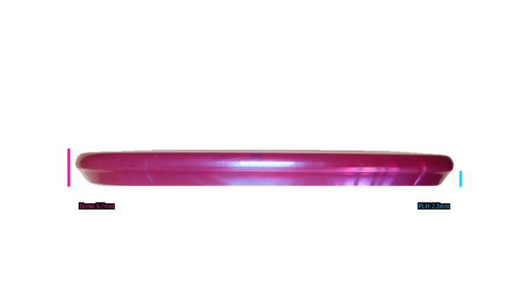 Dynamic Discs Blank Lucid-X Chameleon Sockibomb Slammer Putter Profile View