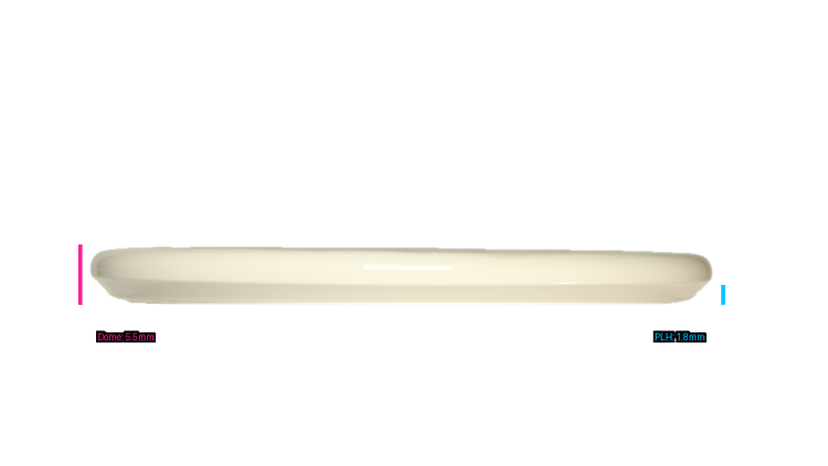 Westside Discs Tournament Ring Harp Midrange Profile View