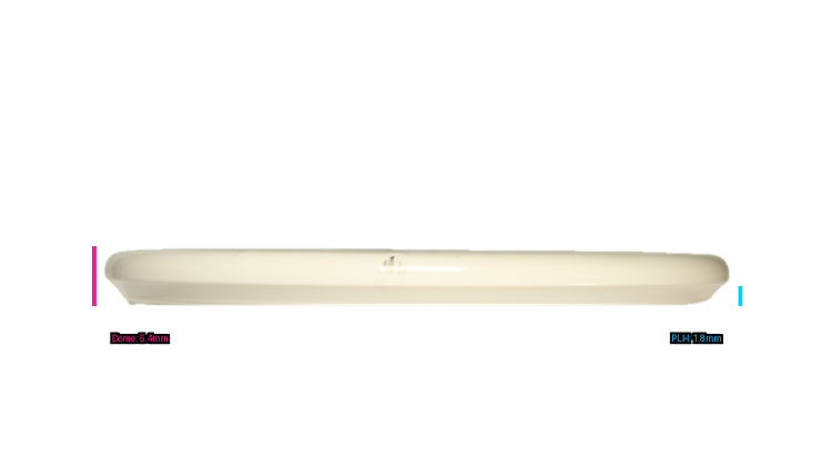 Westside Discs Tournament Ring Harp Midrange Profile View