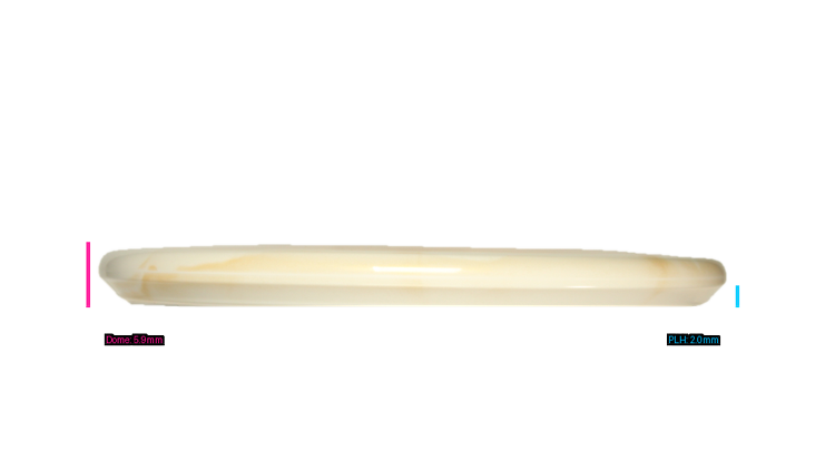 Westside Discs Tournament Ring Harp Midrange Profile View