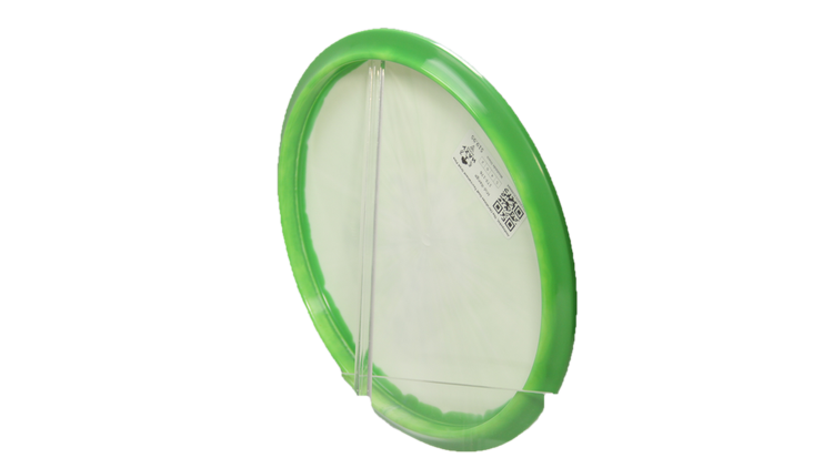 Westside Discs Joulupukki, The Christmas Goat Tournament Orbit Pine Midrange Back View