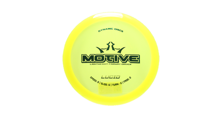 Dynamic Discs Lucid Motive Fairway Driver Front View