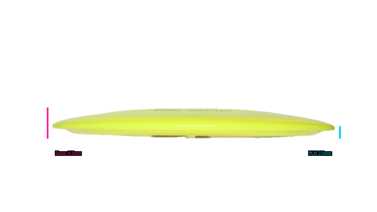 Dynamic Discs Lucid Motive Fairway Driver Profile View