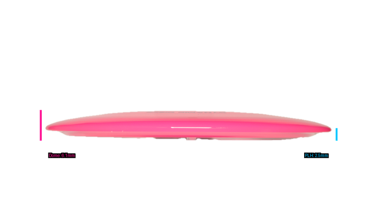 Dynamic Discs Lucid Motive Fairway Driver Profile View