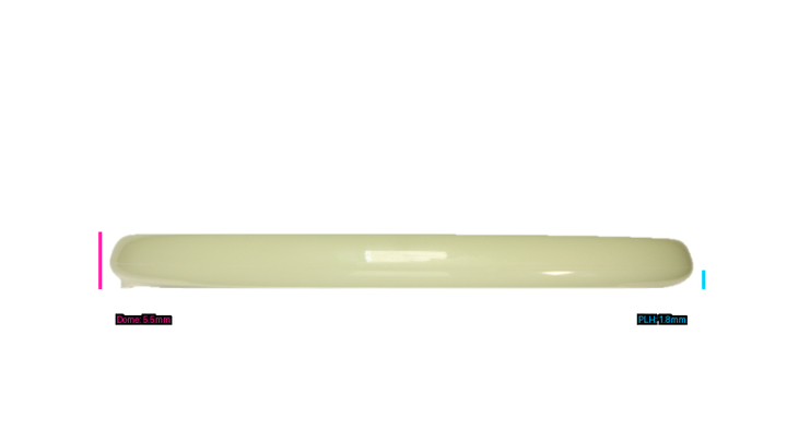 Kastaplast K4 Glow Sten Putter Profile View