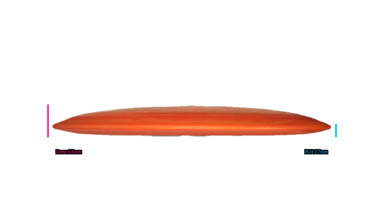 Dino Discs Egg Shell Pterodactylus Distance Driver Profile View