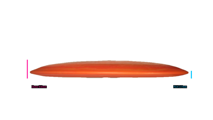 Dino Discs Egg Shell Pterodactylus Distance Driver Profile View