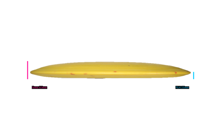 Dino Discs Egg Shell Pterodactylus Distance Driver Profile View