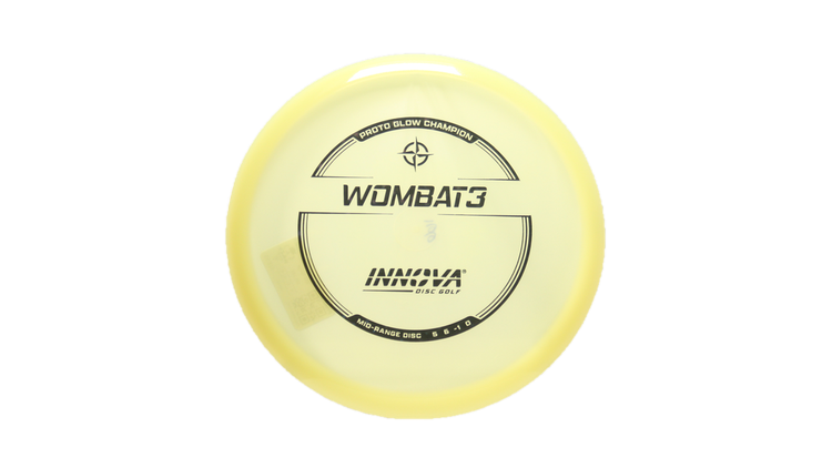 Innova Proto Glow Champion Wombat3 Midrange Front View