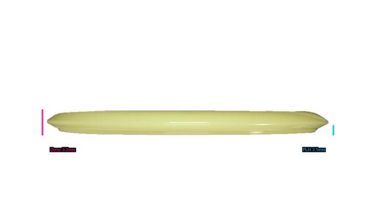 Innova Proto Glow Champion Wombat3 Midrange Profile View