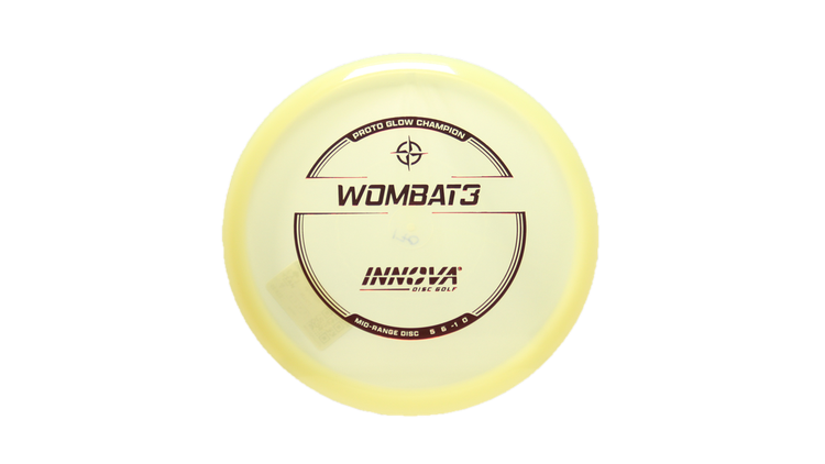 Innova Proto Glow Champion Wombat3 Midrange Front View