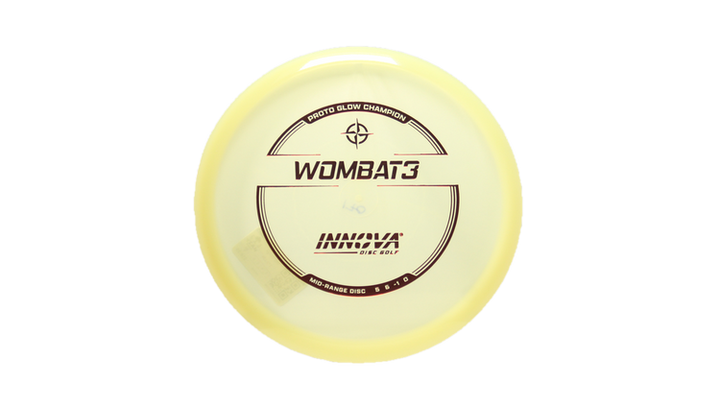 Innova Proto Glow Champion Wombat3 Midrange Front View