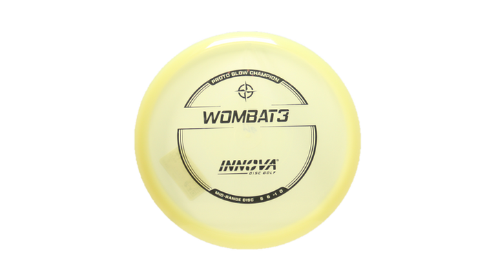 Innova Proto Glow Champion Wombat3 Midrange Front View