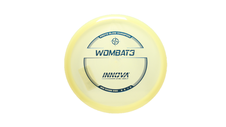 Innova Proto Glow Champion Wombat3 Midrange Front View