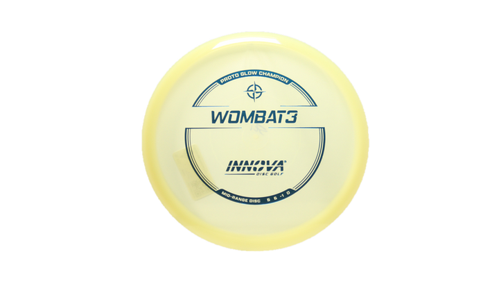 Innova Proto Glow Champion Wombat3 Midrange Front View