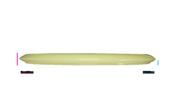 Innova Proto Glow Champion Wombat3 Midrange Profile View