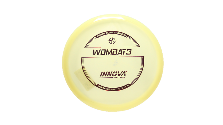 Innova Proto Glow Champion Wombat3 Midrange Front View