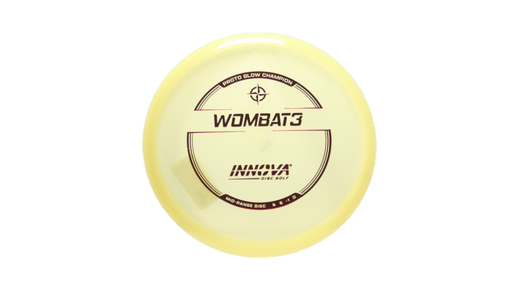 Innova Proto Glow Champion Wombat3 Midrange Front View