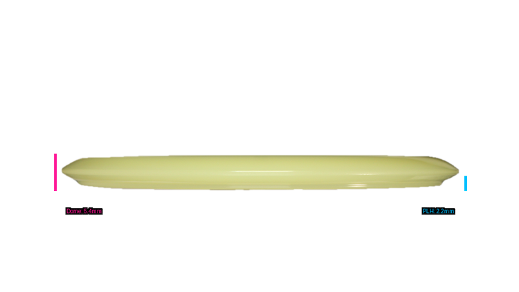 Innova Proto Glow Champion Wombat3 Midrange Profile View