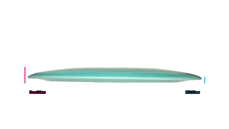 Innova Blizzard Champion Katana Distance Driver Profile View