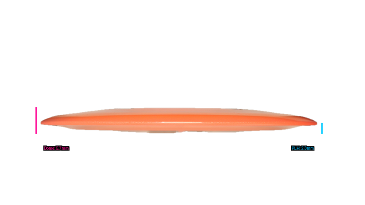 Innova Blizzard Champion Katana Distance Driver Profile View