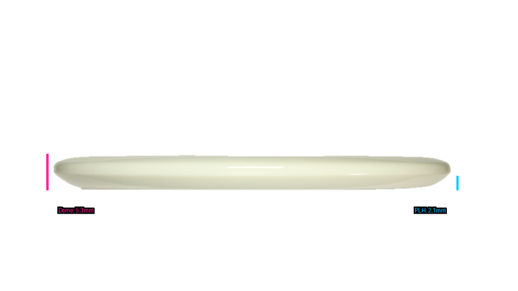 Innova Star Bottom Stamped Mako3 Midrange Profile View