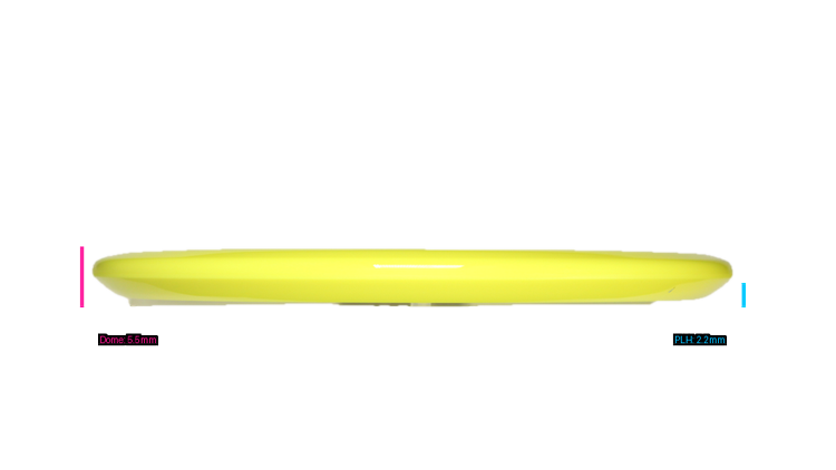 Innova Star Bottom Stamped Mako3 Midrange Profile View