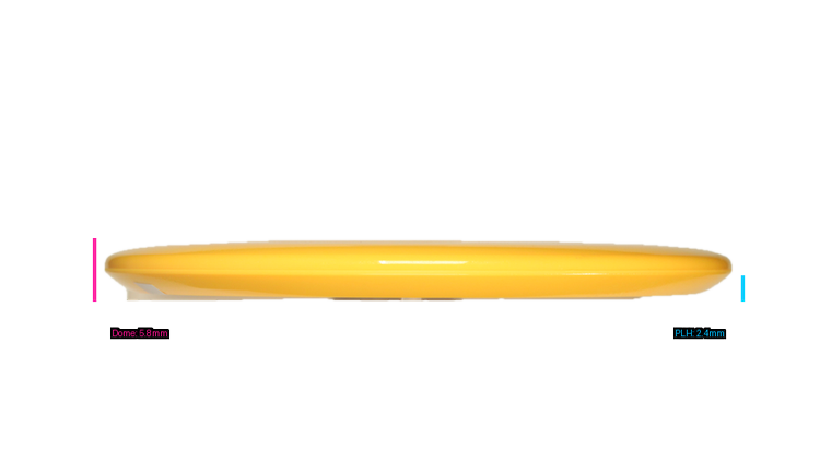 Innova Star Bottom Stamped Mako3 Midrange Profile View