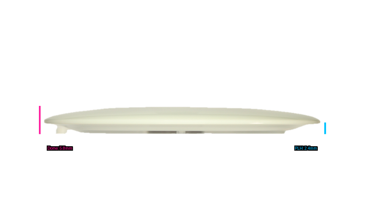 Innova Star Bottom Stamped Wraith Distance Driver Profile View