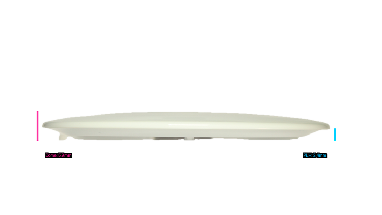 Innova Star Bottom Stamped Firebird Fairway Driver Profile View