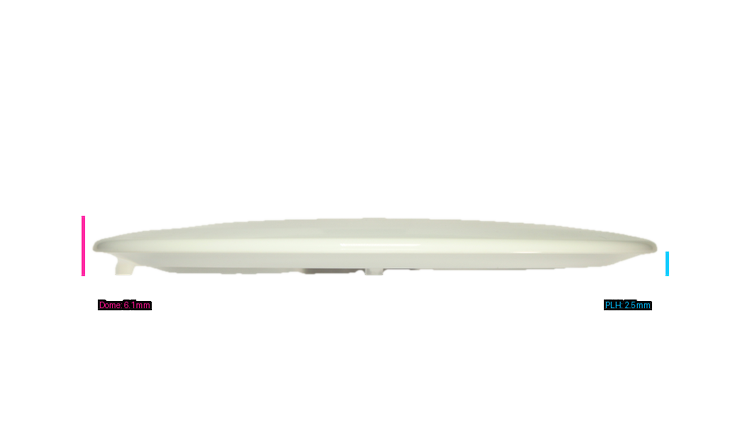 Innova Star Bottom Stamped Firebird Fairway Driver Profile View