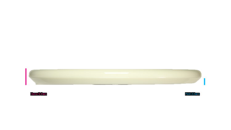 Innova Star Bottom Stamped Toro Midrange Profile View