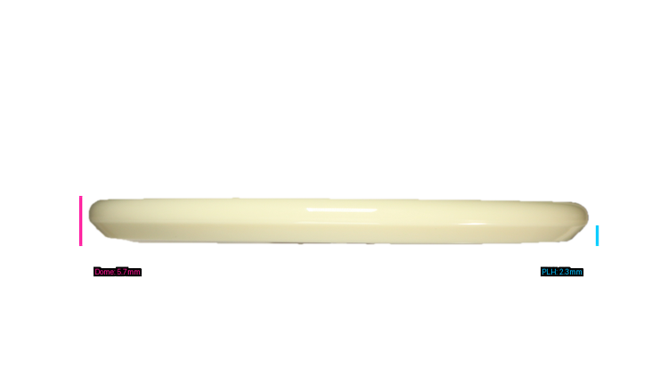 Innova Star Bottom Stamped Toro Midrange Profile View