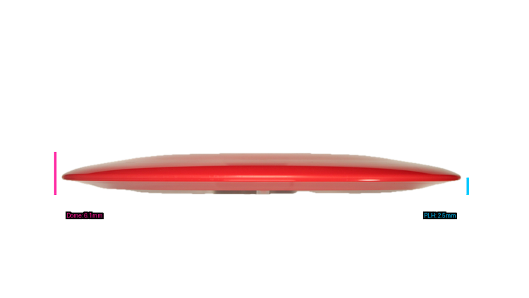 Innova Star Bottom Stamped Wraith Distance Driver Profile View