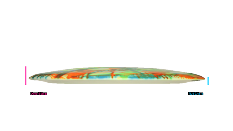 Innova I-Dye Star Destroyer Distance Driver Profile View