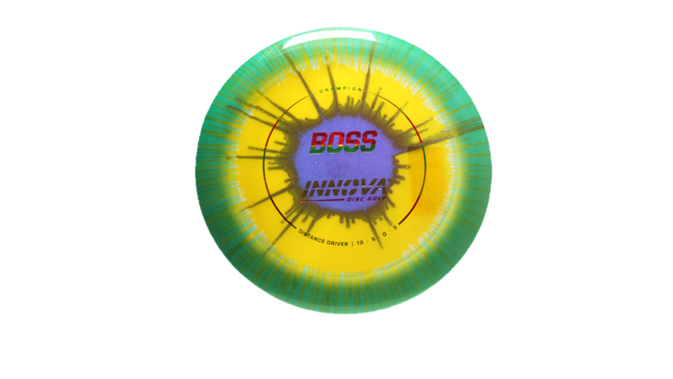 Innova I-Dye Champion Boss Distance Driver Front View