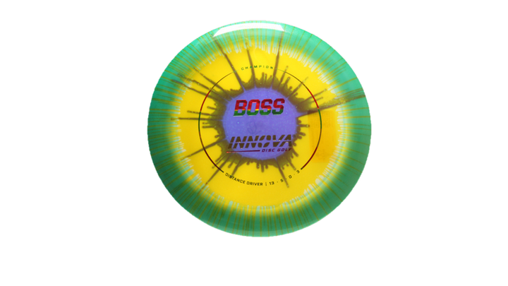 Innova I-Dye Champion Boss Distance Driver Front View