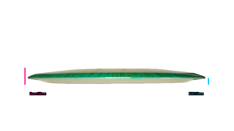 Innova I-Dye Champion Boss Distance Driver Profile View