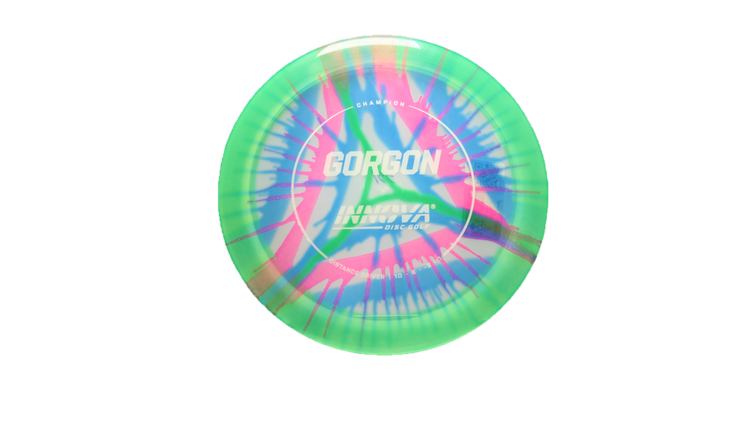 Innova I-Dye Champion Gorgon Distance Driver Front View