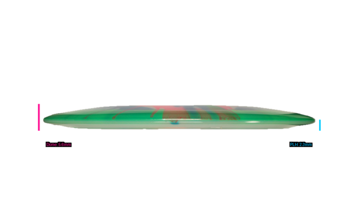 Innova I-Dye Champion Gorgon Distance Driver Profile View