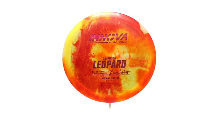 Innova I-Dye Champion Leopard Fairway Driver Front View