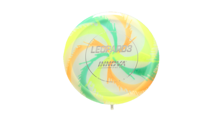 Innova I-Dye Champion Leopard3 Fairway Driver Front View