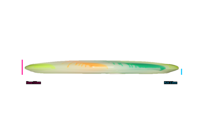 Innova I-Dye Champion Leopard3 Fairway Driver Profile View