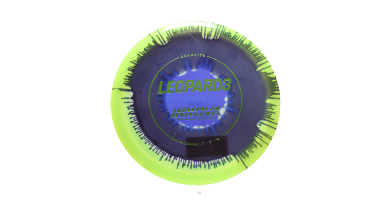 Innova I-Dye Champion Leopard3 Fairway Driver Front View