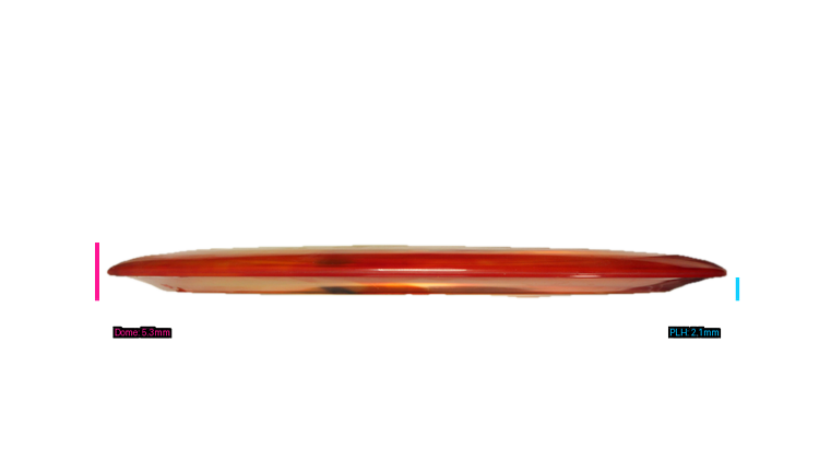 Innova I-Dye Champion Orc Distance Driver Profile View