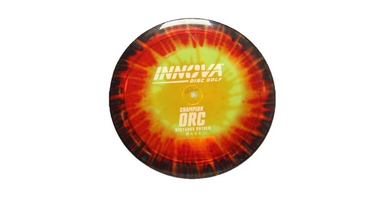Innova I-Dye Champion Orc Distance Driver Front View
