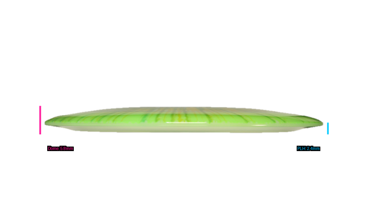 Innova I-Dye Champion Wraith Distance Driver Profile View