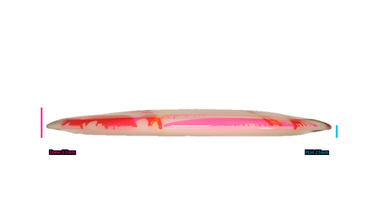 Innova I-Dye Champion Wraith Distance Driver Profile View